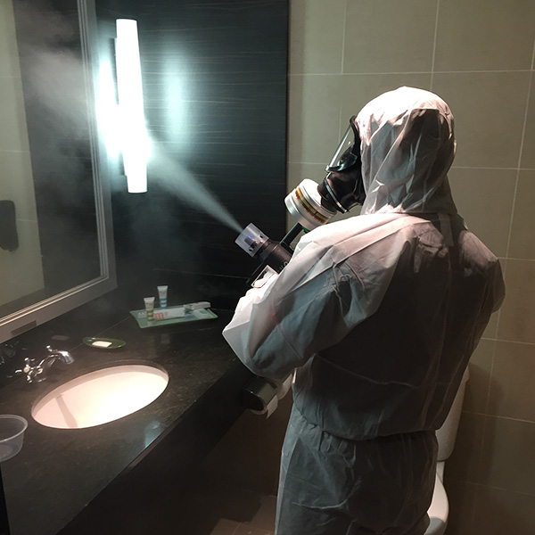 Disinfection Service | Hotel Bathroom